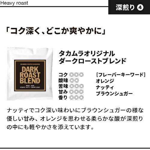 ＼賞味期限間近に付き【30％OFF】／[賞味期限2026年11月4日] 【メール便送料無料】ドリップバッグ アソートセット 4種×12袋 力強さと焙煎が光るリッチな深煎り！違いを楽しむ飲み比べ お試しセット（ コーヒー ）タカムラコーヒーロースターズ ※同梱不可