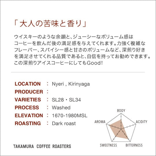 【メール便送料無料】ドリップバッグ 15個入り 深煎り スペシャルティコーヒー ケニア マサイ Kenya ( コーヒー )※同梱不可
